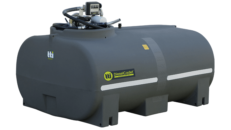 TTI - 2000L DieselCadet™ Free-Standing Diesel Tank With 60L/min Pump